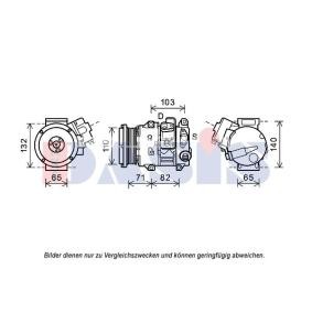 Acquista Compressore aria condizionata da AKS DASIS 852681N a buon mercato per soli 284,38 €