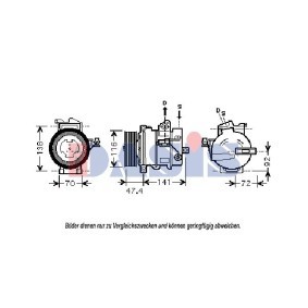 Acquista Compressore aria condizionata da AKS DASIS 852691N a buon mercato per soli 281,27 €