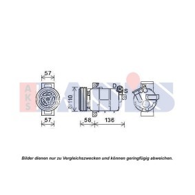 Acquista Compressore aria condizionata da AKS DASIS 852807N a buon mercato per soli 304,62 €