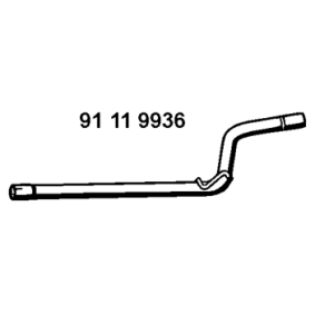 Köp Avgasrör av EBERSPÄCHER 91 11 9936 till det låga priset 952,18 kr