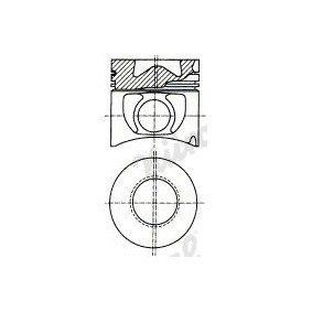 Achetez des Piston NÜRAL 87-740000-00 à prix pour 118,61 €