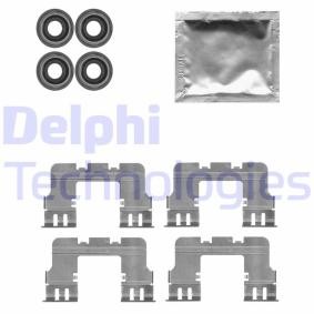 Comprar Kit de accesorios, pastillas de frenos de DELPHI LX0617 a bajo precio de 30,58 €