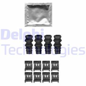 Compre Kit de acessórios, pastilhas de travão da DELPHI LX0631 a um preço baixo por 11,25 €