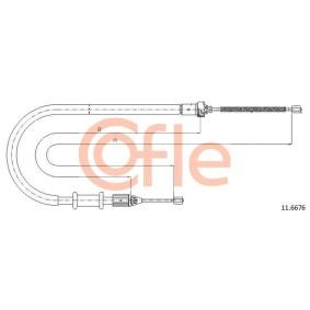 Handbremsseil 11.6676