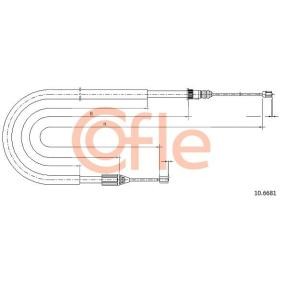 Handbremsseil von COFLE für Scénic I (JA0/1_, FA0_) günstig online kaufen