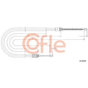 Köp Handbromsvajer av COFLE 10.6691 till det låga priset 92,04 kr