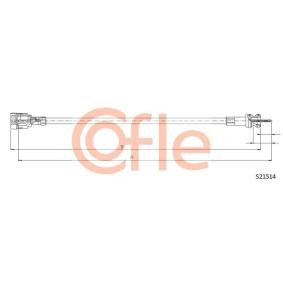 Køb Speedometerkabel af COFLE S21514 til den lave pris 75,16 DKK