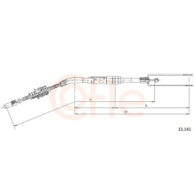 Acquista Cavo frizione da COFLE 15.141 a buon mercato per soli 17,70 €
