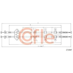 Handbremsseil 17.0587