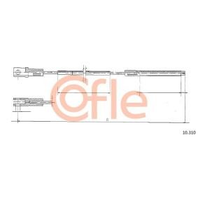 Köp Kopplingsvajer av COFLE 10.310 till det låga priset 144,17 kr