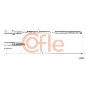 Köp Kopplingsvajer av COFLE 10.311 till det låga priset 78,57 kr