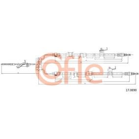 Handbremsseil 17.0690