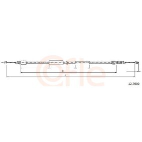 Achetez des Tirette de capot moteur COFLE 12.7600 à prix pour 9,67 €