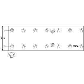 Comprar Juego de forros de freno, freno de tambor de TEXTAR 1503003 a bajo precio de 65,26 €