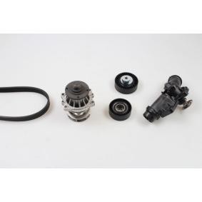 Achetez des Pompe à eau+Jeu de courroie trapézoïdale à nervures GK K980513A-TH à prix pour 173,06 €