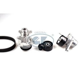 Achetez des Pompe à eau+Jeu de courroie trapézoïdale à nervures GK K986907A à prix pour 171,24 €