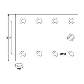 Comprar Juego de forros de freno, freno de tambor de TEXTAR 1729006 a bajo precio de 173,88 €