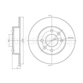 Comprar Disco de freno de METELLI 23-0107 a bajo precio de 48,10 €