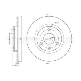 Bremsscheibe 23-0153