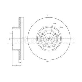 Achetez des Disque de frein METELLI 23-0161 à prix pour 28,21 €