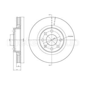 Bremsscheibe 23-0166