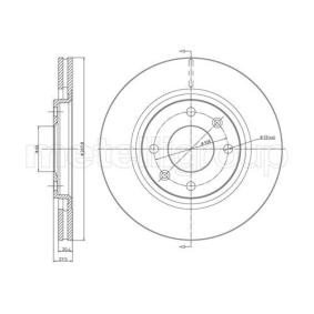 Comprar Disco de freno de METELLI 23-0191 a bajo precio de 35,66 €