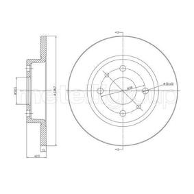 Comprar Disco de freno de METELLI 23-0205 a bajo precio de 14,85 €