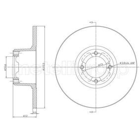 Comprar Disco de freno de METELLI 23-0220 a bajo precio de 25,08 €
