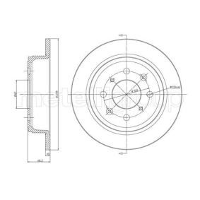 Bremsscheibe 23-0267