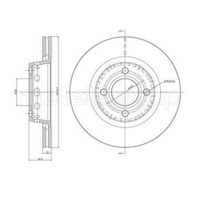 Bremsscheibe 23-0330 für MINI