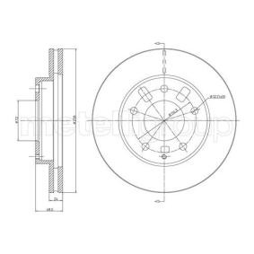 Achetez des Disque de frein METELLI 23-0347 à prix pour 39,39 €