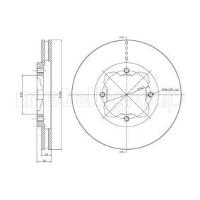 Comprar Disco de freno de METELLI 23-0360 a bajo precio de 27,15 €