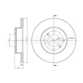 Comprar Disco de freno de METELLI 23-0478 a bajo precio de 23,37 €