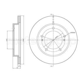 Bremsscheibe 23-0501
