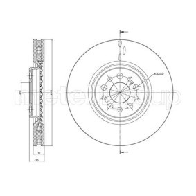 Bremsscheibe von METELLI