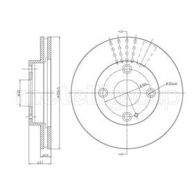 Bremsscheibe 23-0668C