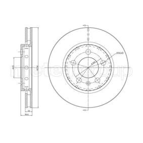 Achetez des Disque de frein METELLI 23-0695C à prix pour 38,65 €