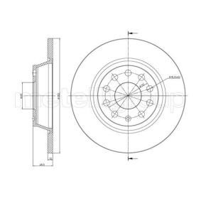 Achetez des Disque de frein METELLI 23-0852C à prix pour 43,78 €