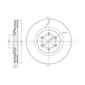 Comprar Disco de freno de METELLI 23-1033C a bajo precio de 53,70 €