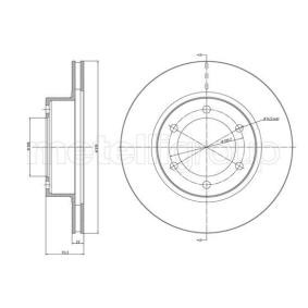 Bremsscheibe 23-1064C