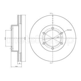 Bremsscheibe von METELLI günstig für 45,96 €