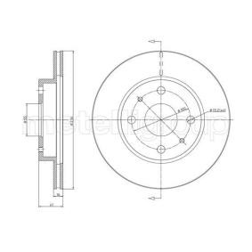 Bremsscheiben von METELLI für MOVE (L6, L9) günstig online kaufen