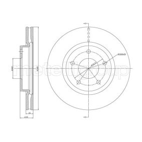 Comprar Disco de freno de METELLI 23-1159C a bajo precio de 44,59 €