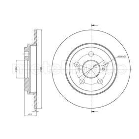Bremsscheibe 23-1309C