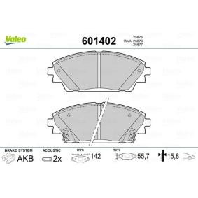 Acquista Kit pastiglie freni da VALEO 601402 a buon mercato per soli 38,80 €