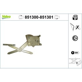 Köp Fönsterhiss av VALEO 851300 till det låga priset 1452,61 kr