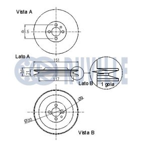 Compre Kit de rolamento de roda da RUVILLE 4021 a um preço baixo por 135,71 €