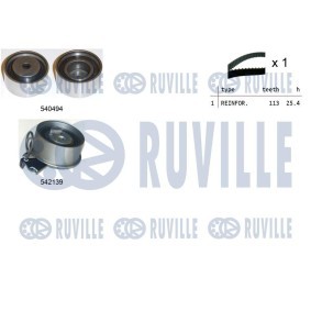 Achetez des Kit de distribution + pompe à eau RUVILLE 56368701 à prix pour 199,52 €
