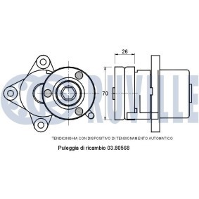 Achetez des Kit de distribution + pompe à eau RUVILLE 56951711 à prix pour 209,57 €