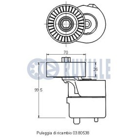 Achetez des Pompe à eau de chez RUVILLE en ligne pour RAM 2500 Pick-up (DJ, DS) à prix modérés